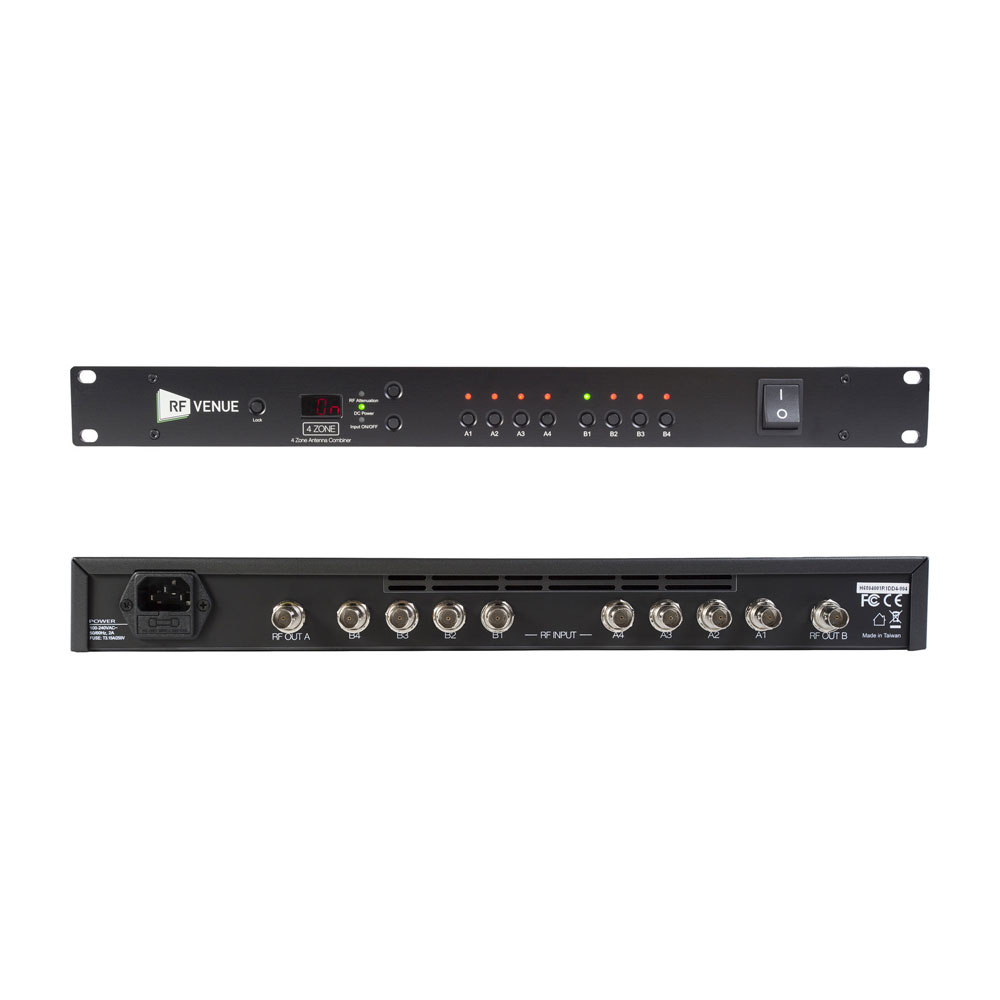 Sennheiser RFV-4ZONE-E antenna combiner (EU adapter)