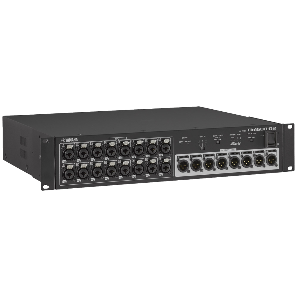 Yamaha TIO 1608-D2 Stagebox with Dante